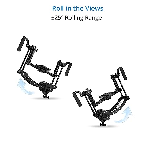 Estabilizador de cardán portátil de 3 Ejes FLYCAM Equator. para trípodes C, Chaleco de Brazo Vista-II y Plataformas Flowline. Carga útil de hasta 35 kg (ST-EQTR-01) - imagen 5