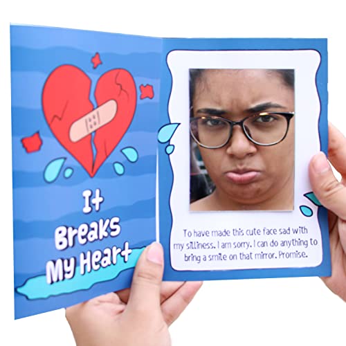 Image of Oye Happy - Sorry Mirror Card - Apology Gift for Your Loved Ones /Boyfriend /Girlfriend /Husband /Wife