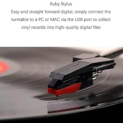 Mini tourne-disque Vintage phonographe rétro salon vinyle tourne-disque vinyle tourne-disque pas de haut-parleur pas de… - Les Beatles, Paul McCartney, John Lennon, RIngo Starr, George Harrison Mini tourne-disque Vintage phonographe rétro salon vinyle tourne-disque vinyle tourne-disque pas de haut-parleur pas de… – Image 3