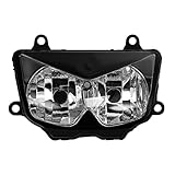 XMT-MOTO Front Headlight Head Lamp Assembly Fit for Kawasaki Z1000 2003-2006 Z750 2004-2006