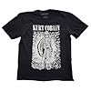 Kurt Cobain T Shirt Brilliance Logo Official Mens Black M #2