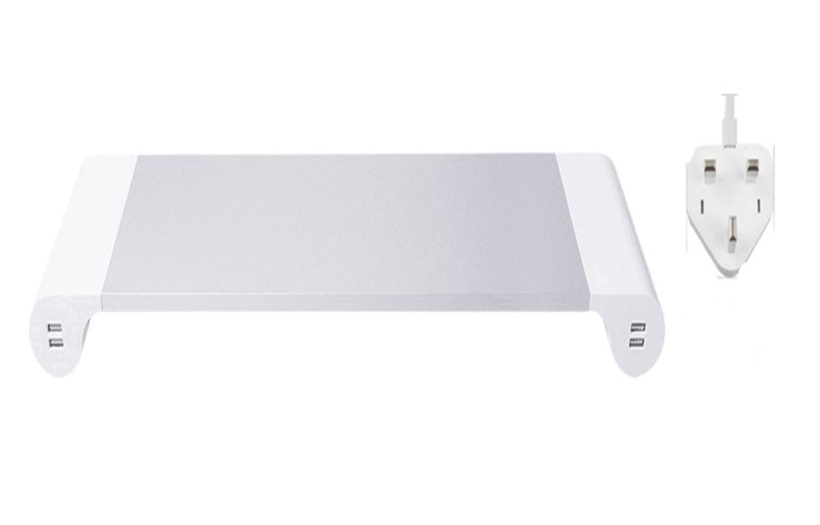 Support d'ordinateur portable en aluminium stable pour grand écran de bureau