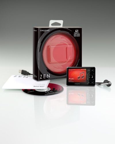 Creative Zen 8 GB Portable Media Player (Black)