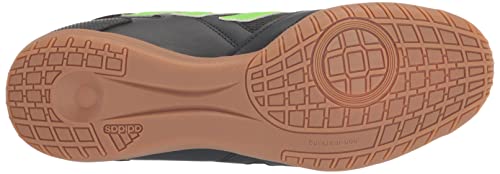 Adidas Men's Super Sala 2 Soccer Shoe, Night Grey/Team Solar Green/Black, 7 #TOP3