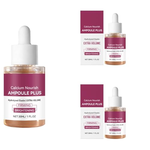 Suero Antiedad, Suero Antiedad con Colágeno, Hidratante Diario Antiedad Calcium Nourish Smooth, Piel Visiblemente Reafirmante con Profundo Apoyo de Colágeno