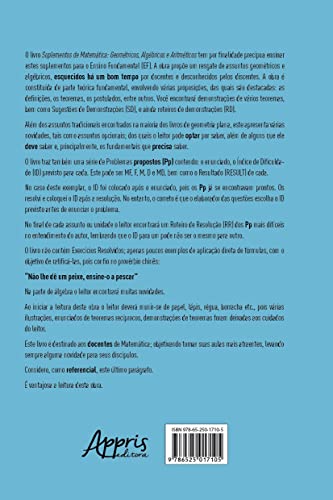 Suplementos de Matemática: Geométricos, Algébricos e Aritméticos