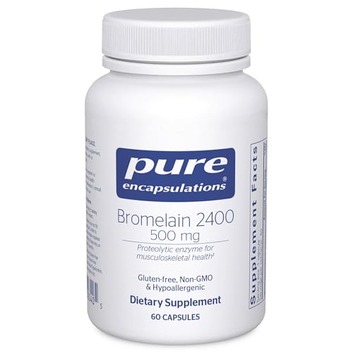 Pure Encapsulations Bromelain 2400 500 mg - for...