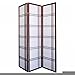 MANMADE Girard 3-Panel Room Divider - Cherry
