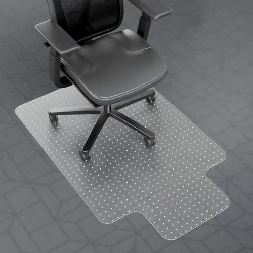 Image of Qlarity Covers 2mm PVC Chair Mat 36 x 48 Inch | Office Carpet Protector Mat