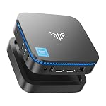 ACEMAGICIAN Mini PC, Intel N5030 up to 3.1GHz, 12GB LPDDR4 256GB M.2 SSD Micro Desktop Computer, 4K UHD HDMI X 2, WLAN, Bluetooth 4.2, Mini Computer for Home Theater/Office