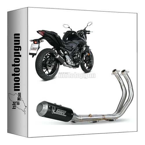 Ligne Mivv MK3 carbon Yamaha MT-03 pour réduire le poids moto