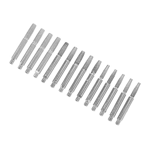 Unomor Chainsaw Sharpening Stones 4.8 Universal Chainsaw Sharpening Tool 12pcs Set Diamond