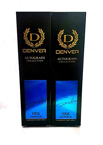 Denver Autograph Collection Deodorant Body Spray for Men, 150ml (Pack of 2) – SRK Emperor