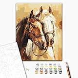 MATERIALI PREMIUM: pennelli professionali, colori acrilici di alta qualità in singoli contenitori. Con noi il Tuo quadro diventerà una vera opera d'arte!