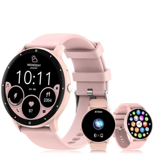 La mejor comparación de dz09 smartwatch los preferidos por los clientes. 45 2one Reloj Inteligente, 1.28'' Smartwatch 230 mAh con Llamadas Bluetooth, Pulsómetro, Oxígeno en Sangre, 120+ Modos Deportivos, IP68 Impermeable para Android iOS (Rosa)
