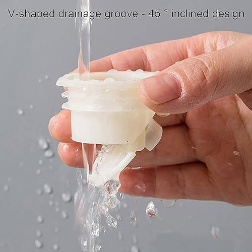 Válvula antirretorno para desagüe de ducha blanca miniatura 5