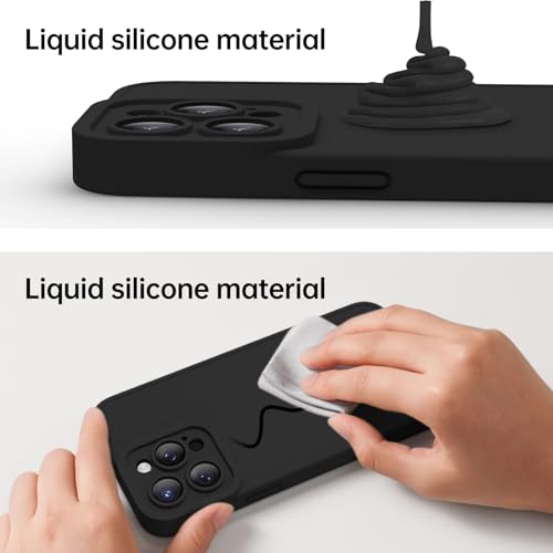 Coque iPhone 13 Pro Max LUHOURI de qualité supérieure en silicone doux - 5