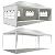 Party Tent 10'x20', MGHH Gazebo Canopy Outdoor Tents for Parties Pavilion with 4 Removable Sidewalls for Wedding, Camping, Events Shelter (White)