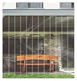 Photo Gallery qhlty tenda a strisce di plastica trasparente, verticali in pvc a lamelle per patio, finestra, garage, congelatori a pavimento, refrigeratori, magazzino(75x210cm) Photo Gallery qhlty tenda a strisce di plastica trasparente, verticali in pvc a lamelle per patio, finestra, garage, congelatori a pavimento, refrigeratori, magazzino(75x210cm)