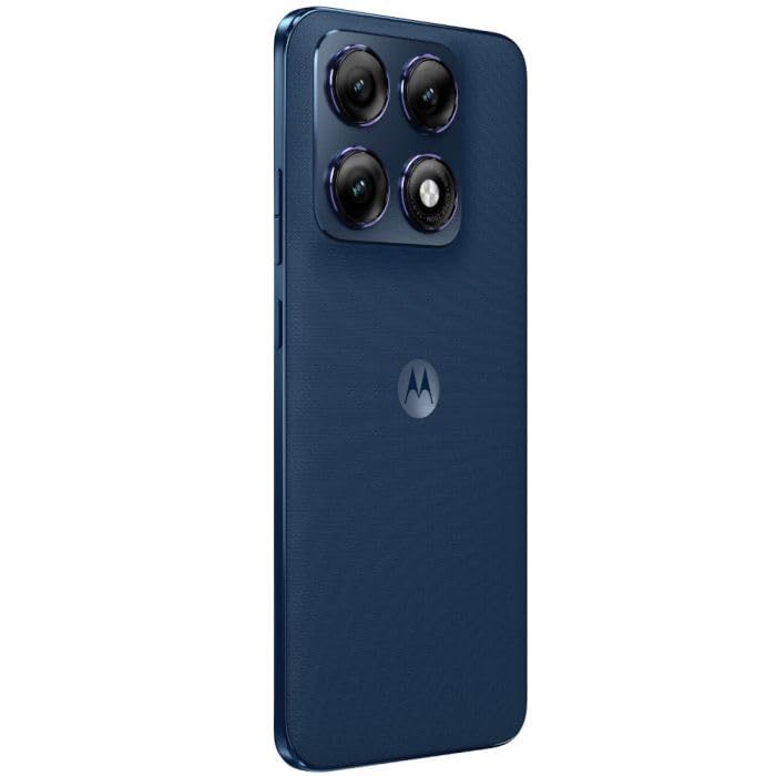 Motorola Edge 70 pro Smartphone (50-MP-Kamera mit Moto-KI, 8/256 GB, 6500 mAh, Android 16) Pantone Titan