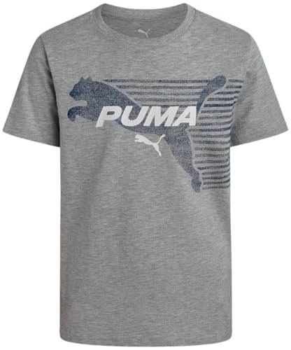 Image of PUMA Boys T-Shirts Athletic Crewneck Short Sleeve Tees (Sizes S-XL)