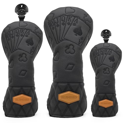 BAIRBRE Poker Leather Golf Covers