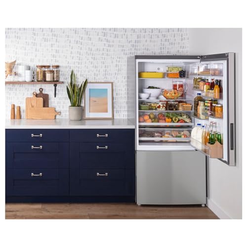 Ge GBE17HYRFS ® Energy Star® 17.7 Cu. Ft. Counter-Depth Bottom-Freezer Refrigerator thumb #7