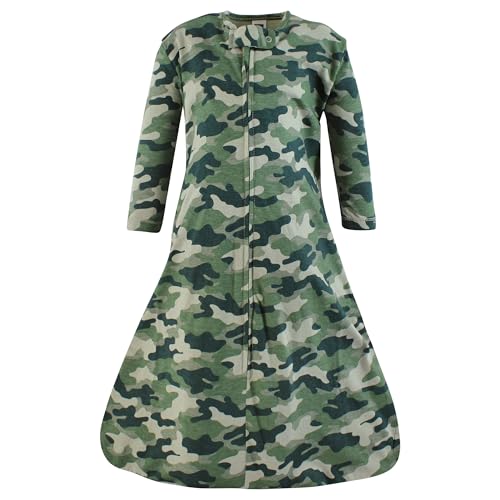 Image of Hudson Baby Unisex Baby Long Sleeve Cotton Jersey Sleeping Bag