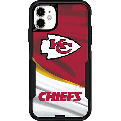 Skinit Decal Skin Compatible with OtterBox Commuter iPhone 11 - Officially Licensed NFL Kansas City Chiefs Design
