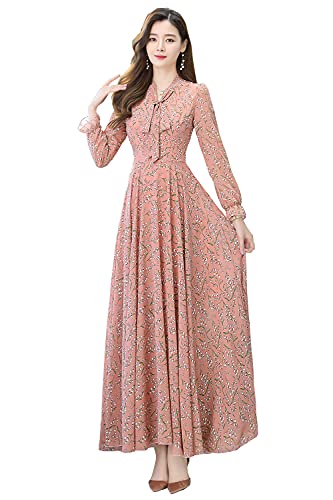 Robe mi-longue chic pour cocktail et sortie restau en Fly Flower imprimée 4XL