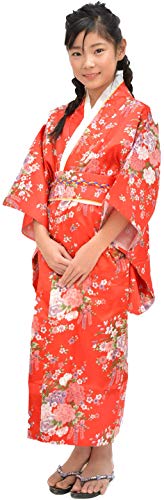 Japanese Traditional Dress Kimono Yukata Robe For Kids Girls Costume Buy Online In Solomon Islands At Solomon Desertcart Com Productid