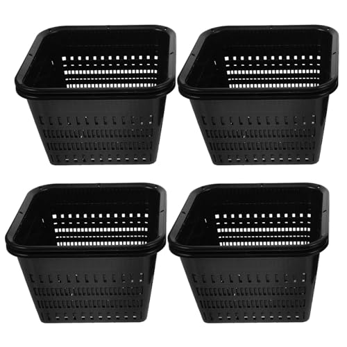 Mekueeex Hydrokulturkörbe - 6 Stück, 21,2 Cm Durchmesser, Kunststoff, Für Teichpflanzen, Aquarium & Garten