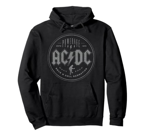 Oficial AC/DC Rock N Roll Damnation Música Banda Rock Sudadera con Capucha