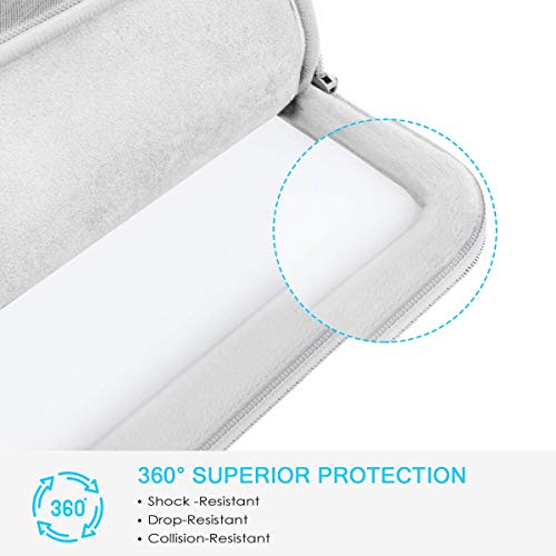 Lacdo 360° Protective Laptop Sleeve Case for 15 inch New MacBook Air M5/A3448 2026, M4 A3241 2025/M3 A3114/M2 A2941 2024-2023 - Image 3
