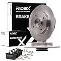 RIDEX Bremsenset Hinten 249,0mm Bremsscheiben und Bremsbeläge Kompatibel mit PEUGEOT 2008 Kombi CU