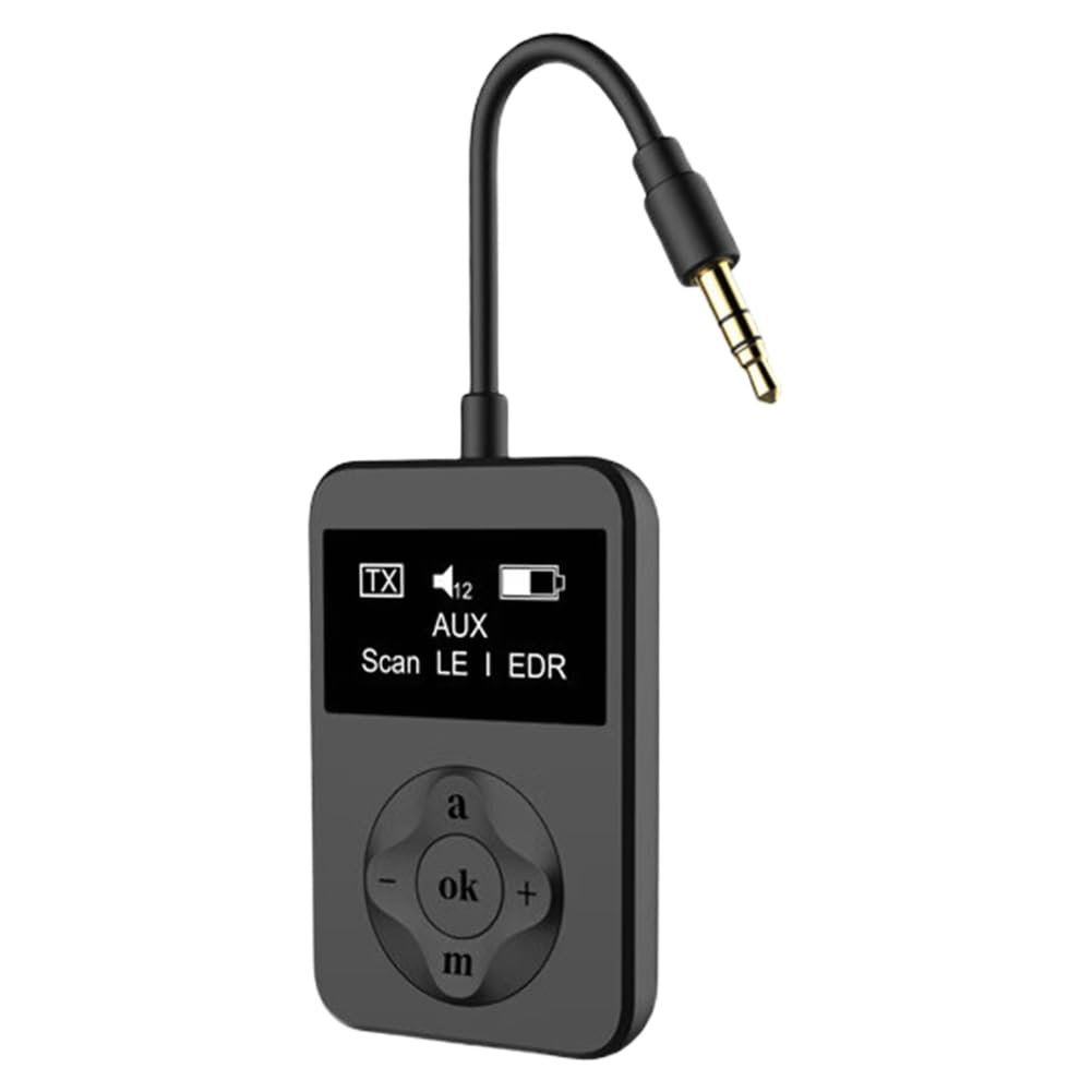 Adapter nadajnika audio adapter nadajnika audio do gier muzyka LE Audio Bluetooth 5.4 adapter nadajnika audio adapter z AptxLossless Auracast LC3 do gier muzycznych