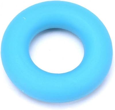 1pc O Type Grip Ring Finger Resistance Forearm Wrist Exercise Pull Ring Grips Expander Fitness Equipment(random Color)