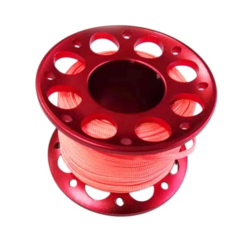 Moulinet plongée aluminium durable et ligne nylon tressé premium - 6