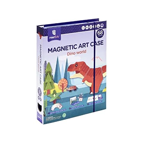 mierEdu ME156 Magnetic briefcase - Dinomundo Toys, Multicoloured Cover