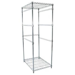 SafeRacks 5 Tier Steel Storage Bin Rack, Zinc Plated, NSF Certified, 31? x 23? x 72? (B08ZJRXNT7)