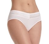 Warner's Women's No Pinching No Problems Cotton Hipster Panty, Pale Pink, Large