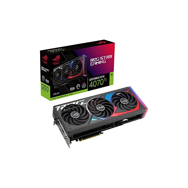 ASUS-ROG-Strix-GeForce-RTX-4070-Ti-12GB-GDDR6X-Gaming-Graphics-Card-NVIDIA-DLSS-3-PCIe-40-12GB-GDDR6X-Memory-2x-HDMI-21a-3x-DisplayPort-14a-ROG-STRIX-RTX4070TI-12G-GAMING