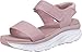 Skechers D'LUX WALKER NEW BLOCK, Sandalias deportivas para Mujer, Blush Mesh, 36 EU