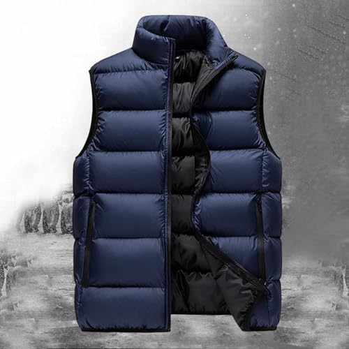 Jackets On Sale Men Winter Vests Cotton Padded Sleeveless Jacket
