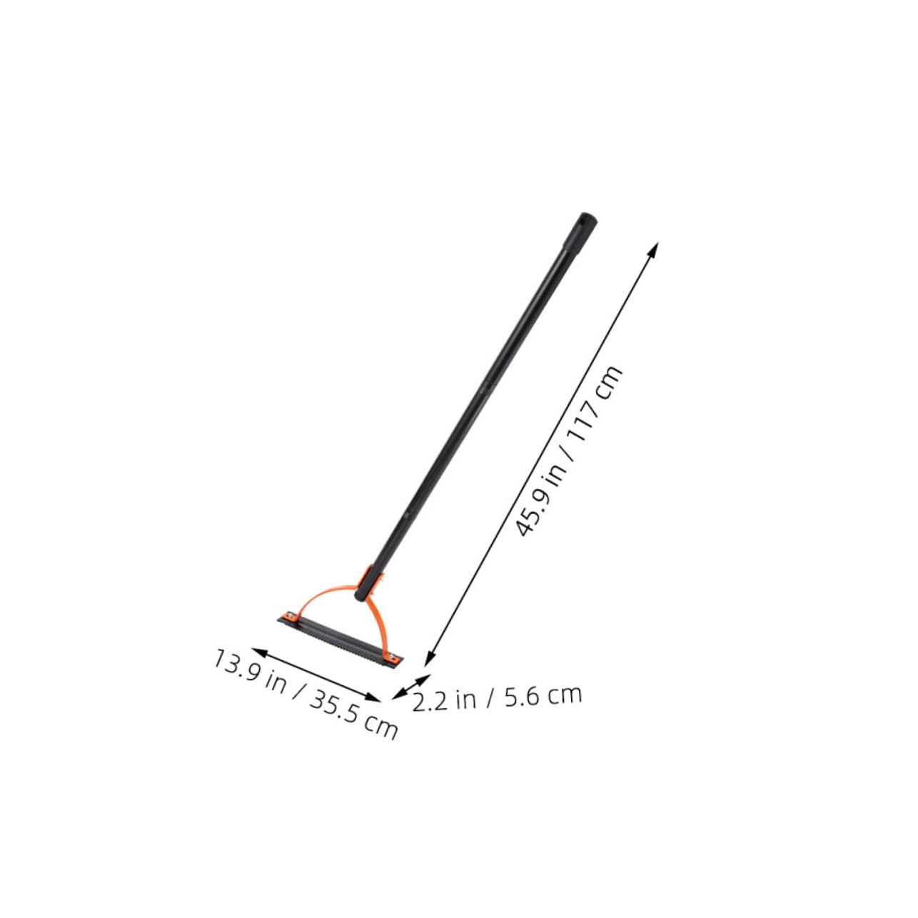 HANABASS Manual Grass Accessories Metal Grass Cutter Serrated Blade Long Handle Versatile Garden Tool