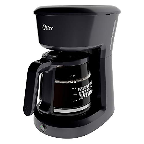 Opiniones de Cafetera T Fal 12 Tazas los 10 mejores. 44 Cafetera de 12 tazas Oster® negra sistema de switch BVSTDCS12B013