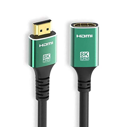 cablecc 8K HDMI 2.1 Extension Cable Male to Female Ultra-HD UHD 8K 60hz 4K 120hz Cable 48Gbps with Audio & Ethernet HDMI Cord - Image 4