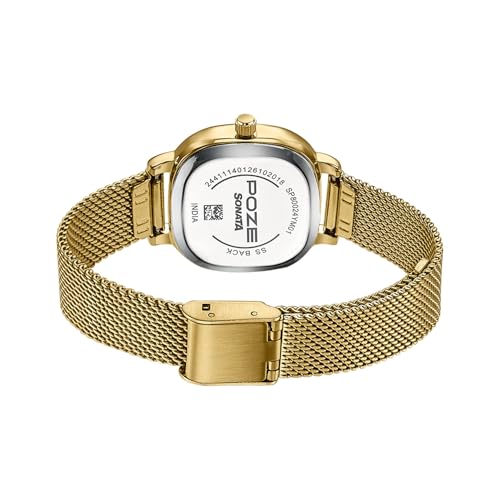 Image of Sonata Poze 9 with Quartz Analog Watch for Women