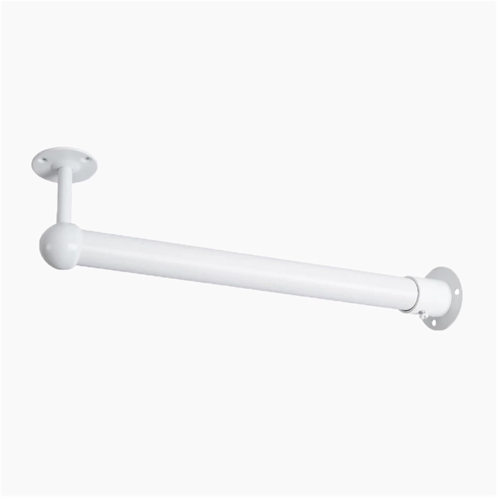 CHZFFD wardrobe rails and fittings Closet Hanging Rod, Wardrobe Rails and Fittings, Matel Pole Holder