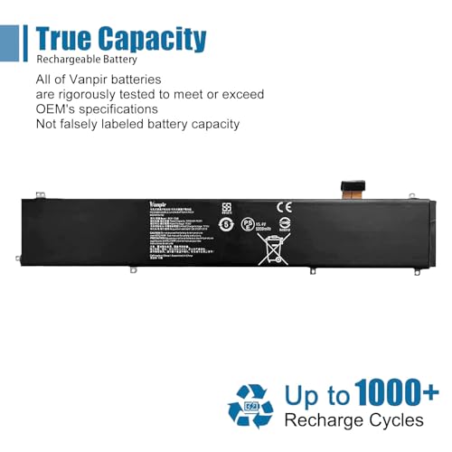 Image of RC30-0248 Laptop Battery Replacement for Blade 15 2018 i7-8750H RZ09-02386E91 RZ09-02385W71-R3W1 RZ09-0288 RZ09-0301 RZ09-03017 Series RZ09-02385 15.4V 80Wh 5290mAh